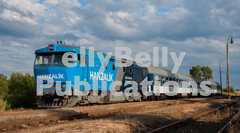 LPAP-EUR-CO-0047 
 - Private freight loco, 749262 was hired for a tour, and is seen at Skalna, 1st July 2014. 
 Keywords: Czech, Czechoslovakia, Passenger, Colour, 2014