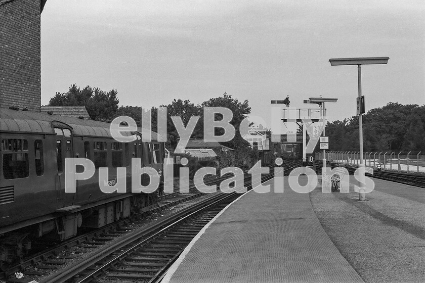 LPPC DSL BW 1211 
 Turning the camera around from the previous view means we are looking towards the first stop on the line towards Birkenhead and Liverpool. The first station is Hoylake, an affluent residential area with international standard golf course. The Merseyrail system, as in so many large urban areas, was almost Jekyll and Hyde in character, passing through almost extremes of economic well-being or, sadly, the opposite. 
 Keywords: Digital, ISO, John Stiles