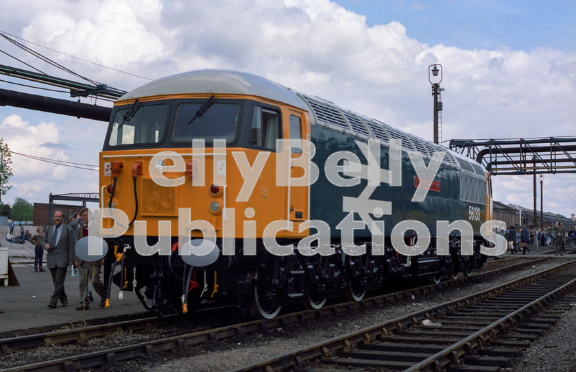 1984-06-02 56133 ZC 
 Brand new and newly named at Crewe Works Open Day 1984, 56133 'Crewe Locomotive Works', 2nd June 1984. 
 Keywords: BR, Midland, LMS, Cheshire, Crewe, Diesel, BR, Works, Colour, Class56, 56113, ZC, 1984